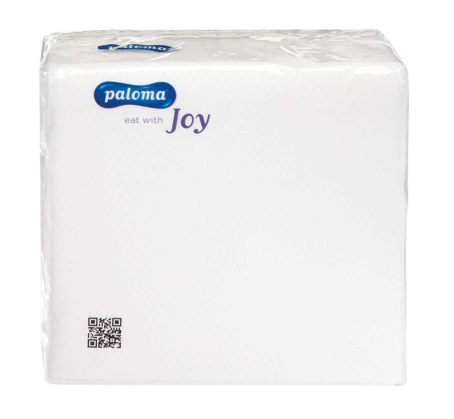 100 Pack White 1-Ply Paper Napkins (30x30 cm)