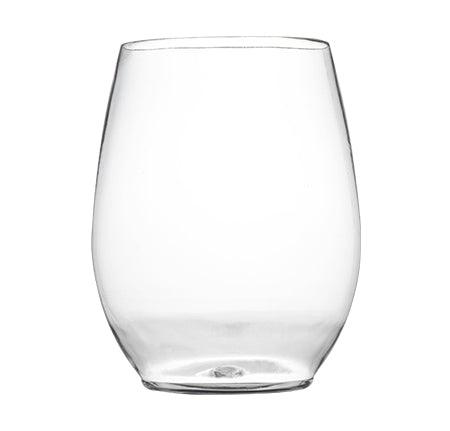6-Pack 12 oz Clear Shatterproof Plastic Goblets - Elegant Drinkware for Any Occasion