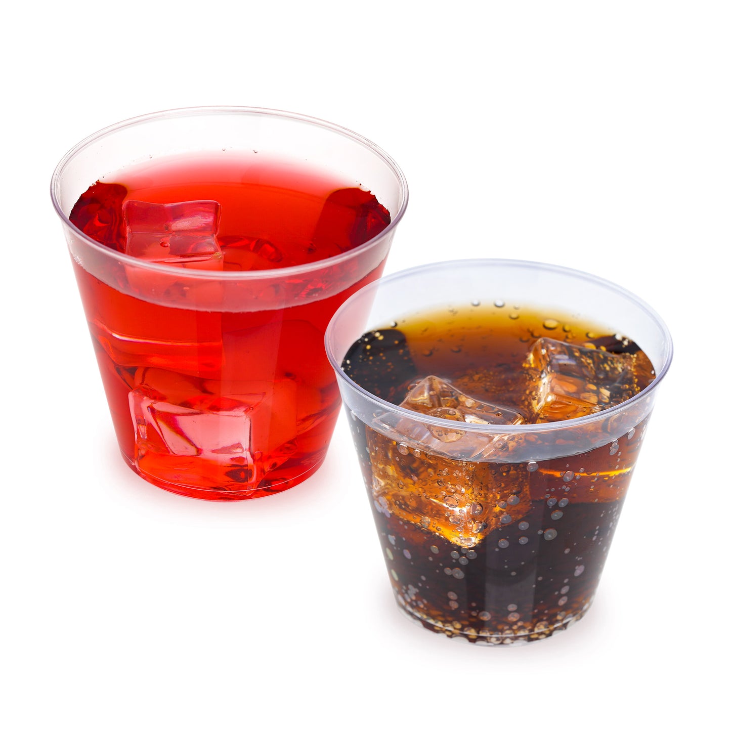 50-Pack 5 oz Clear Plastic Dessert Cups - Perfect for Serving Desserts and Appetizers