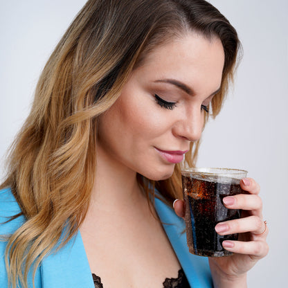 50-Pack 10 oz Gold Glitter Plastic Cups - Perfect for Cocktails and Festive Drinks