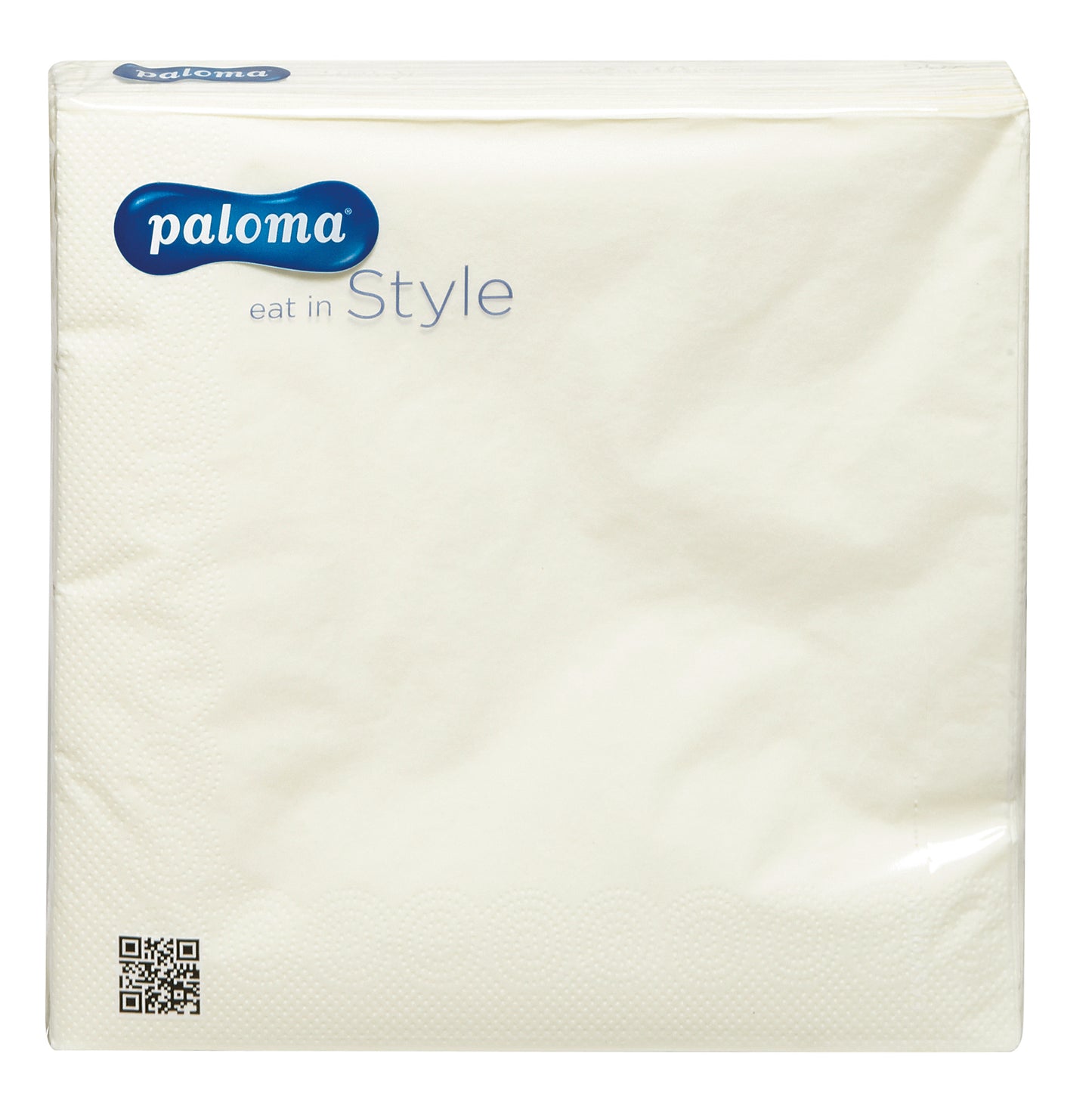 50 Pack Ivory 2-Ply Paper Napkins (40x40 cm)